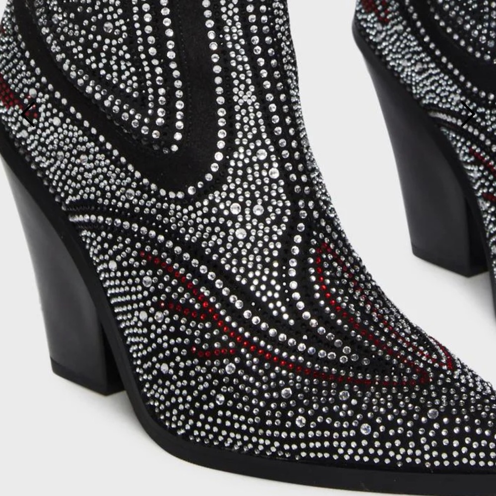 Azalea Wang Jolee Rhinestone Boots - Picture 5 of 11